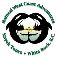 Natural West Coast Adventures Kayak Fishing Logo